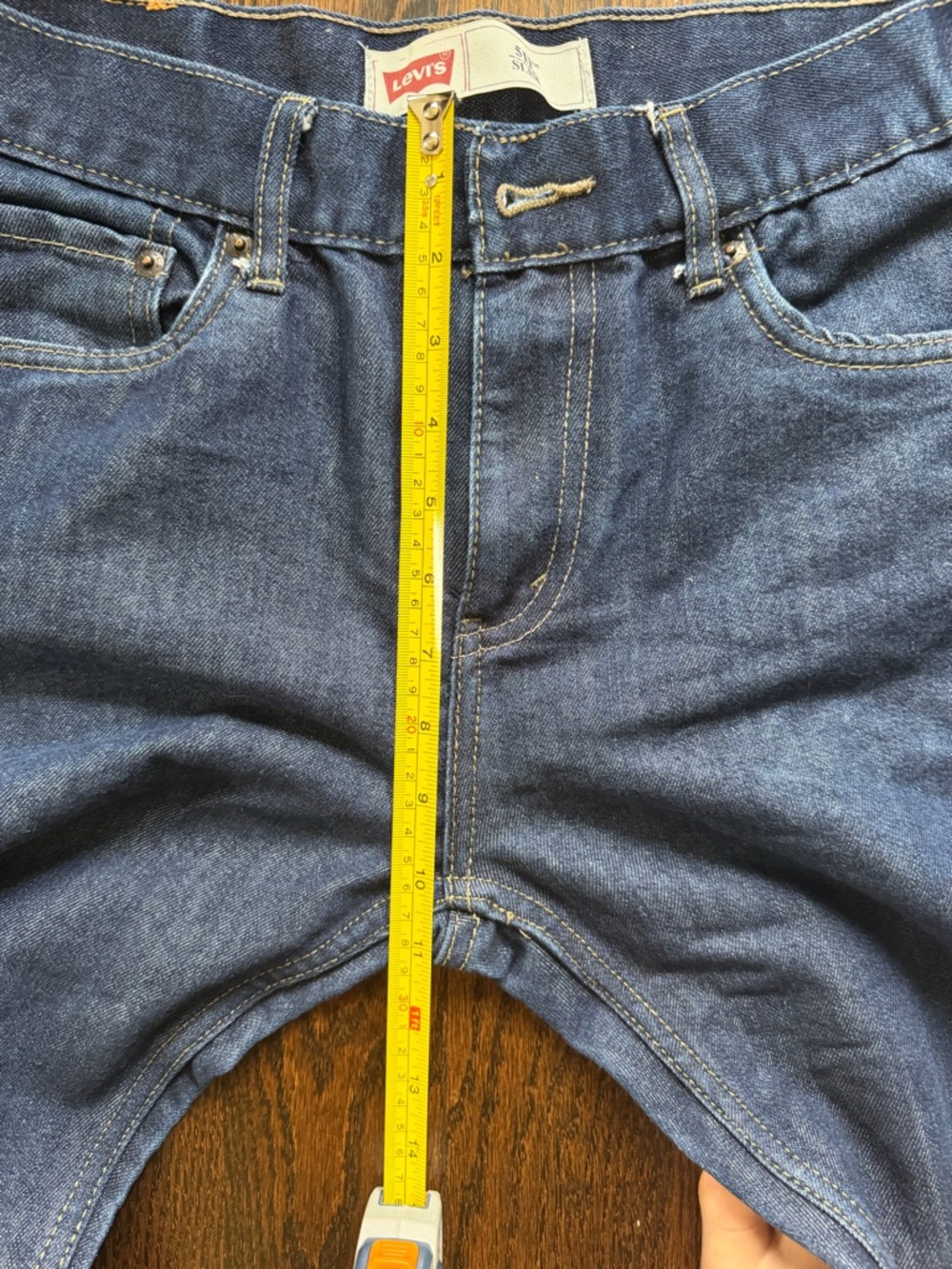 Levi's 511 Slim Men’s Dark Blue Denim Jeans - Picture 10 of 12